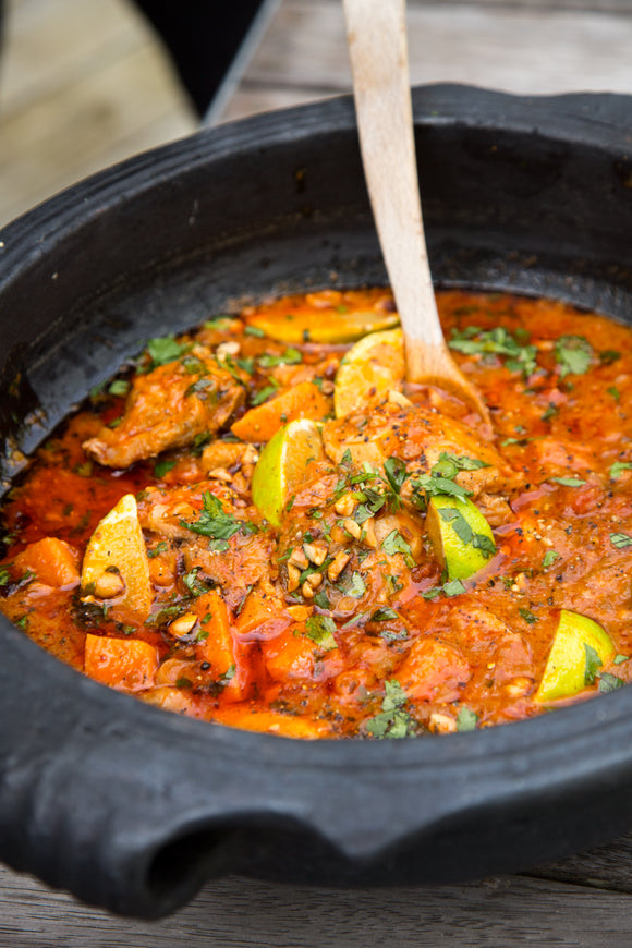 AFRICAN CHICKEN AND PEANUT STEW
