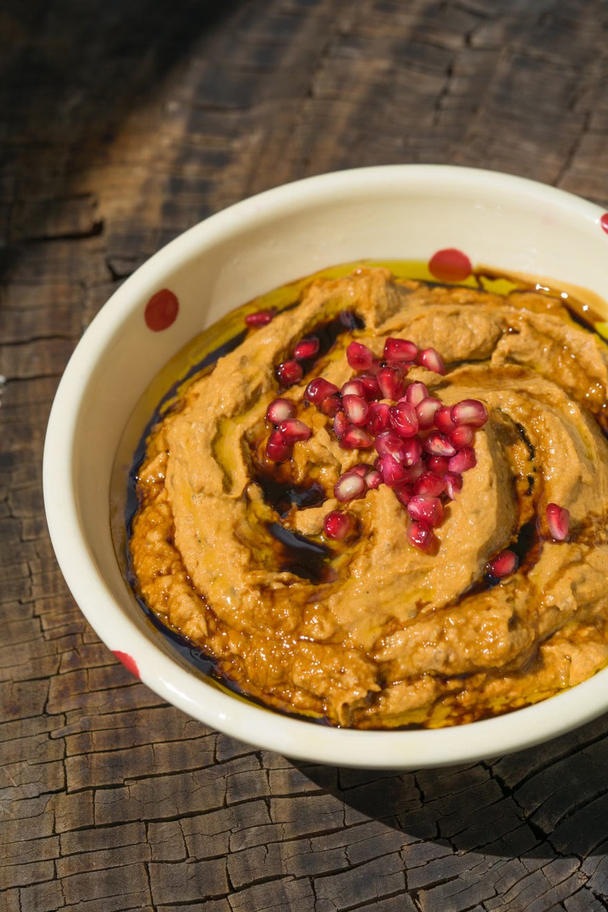 Smoked Eggplant Hummus
