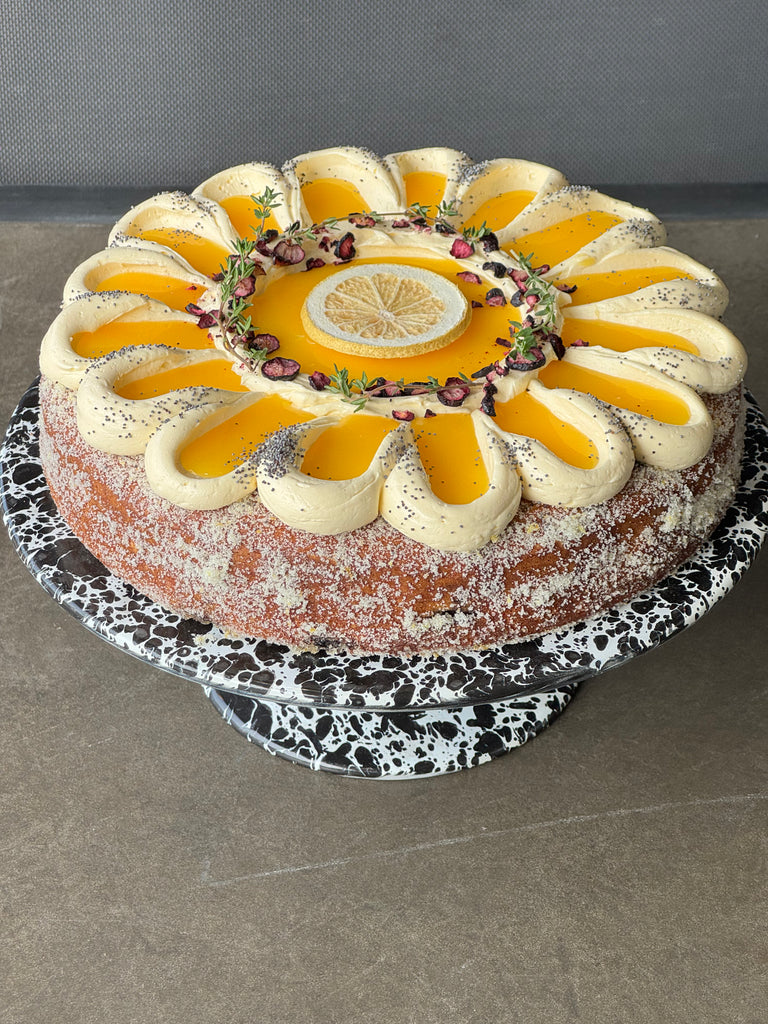LEMON, BLUEBERRY & POPPY SEED CAKE