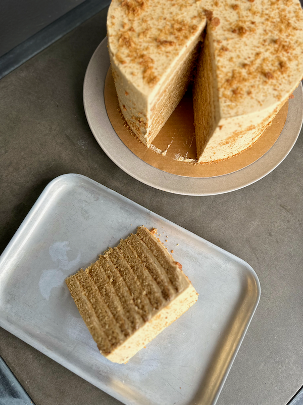 Medovik - Russian Honey Layer Cake