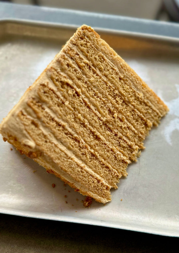 MEDOVIK - RUSSIAN HONEY CAKE LAYER CAKE