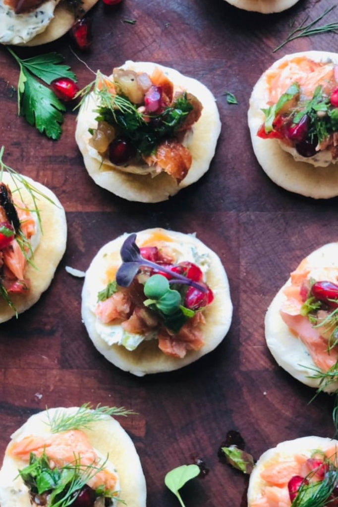 The Salmon Blini Kit