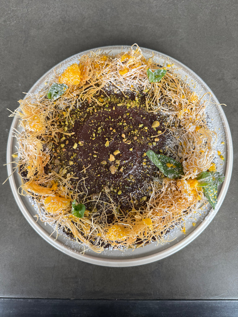 Pistachio Kataifi Cheesecake