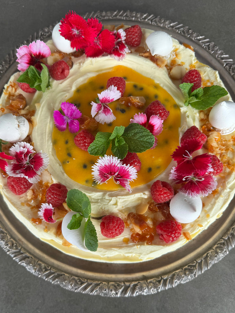 White Chocolate Passion Fruit Cheesecake