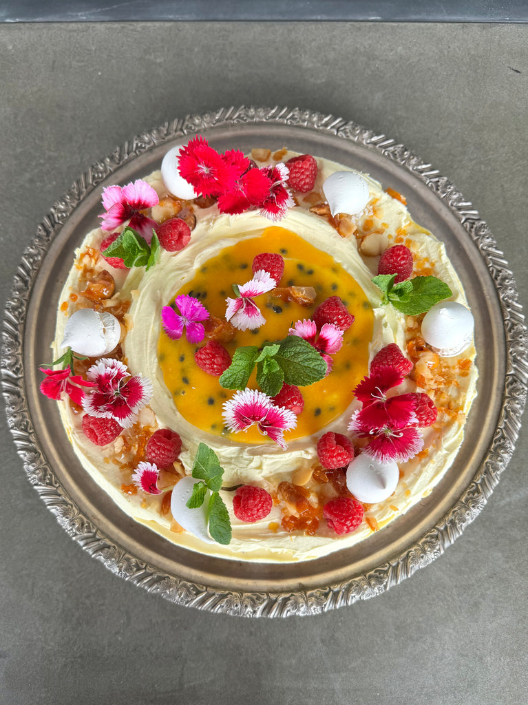 White Chocolate Passion Fruit Cheesecake