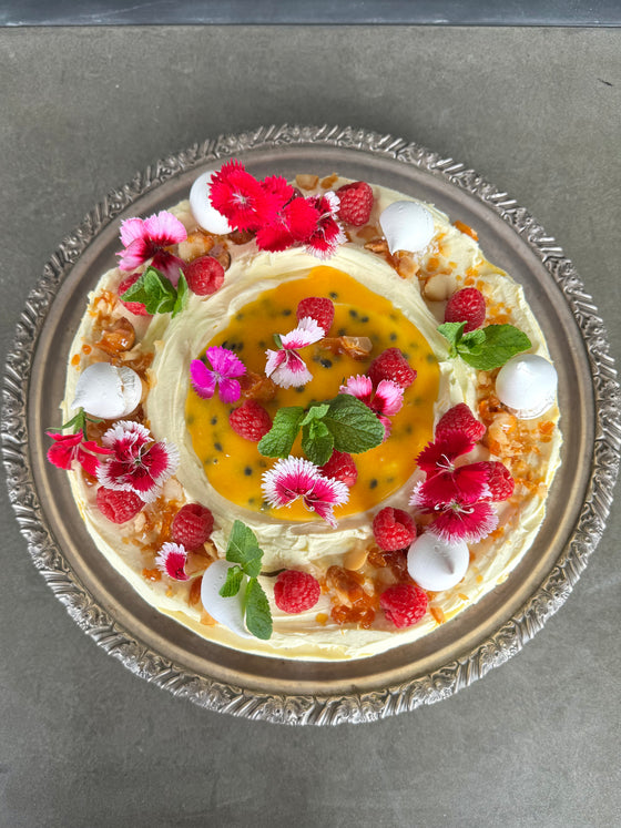 White Chocolate Passion Fruit Cheesecake