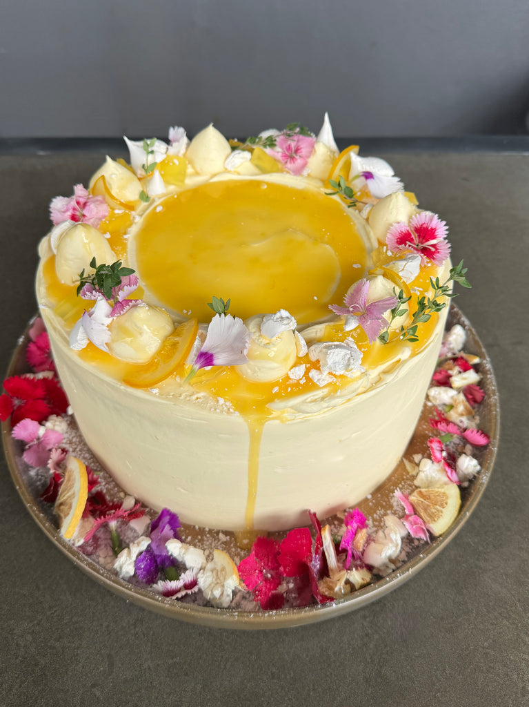 Lemon Chiffon Cake