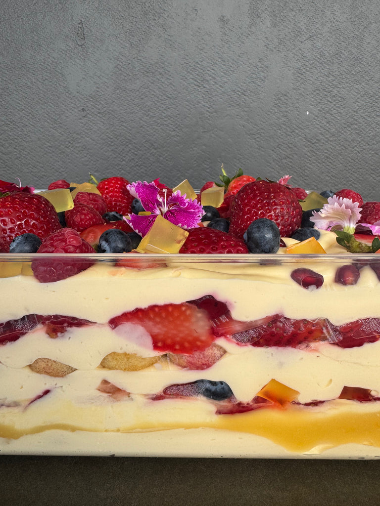 Limoncello & Strawberry Tiramisu