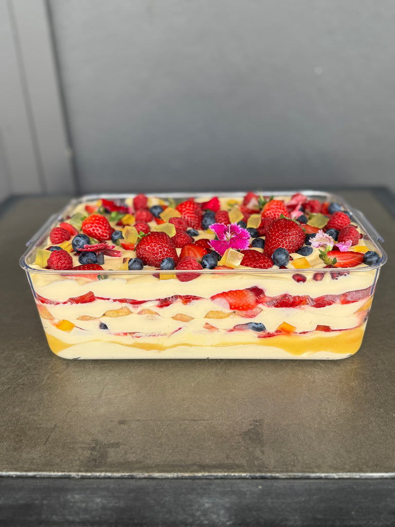 Limoncello & Strawberry Tiramisu