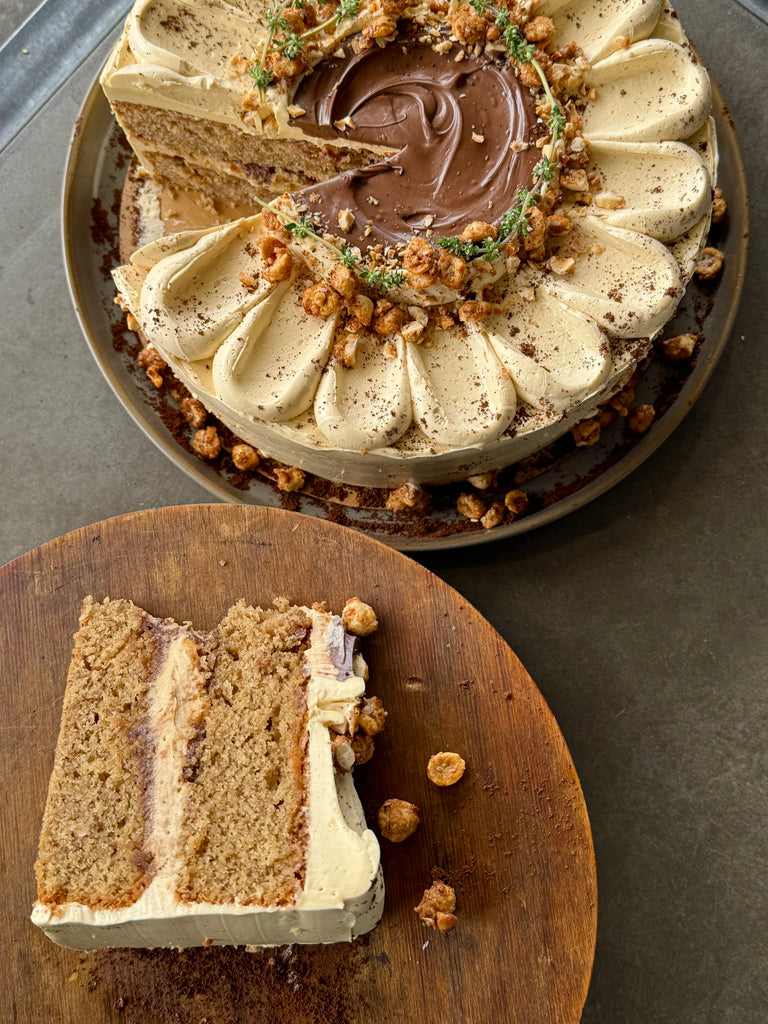 Hazelnut Espresso Cake