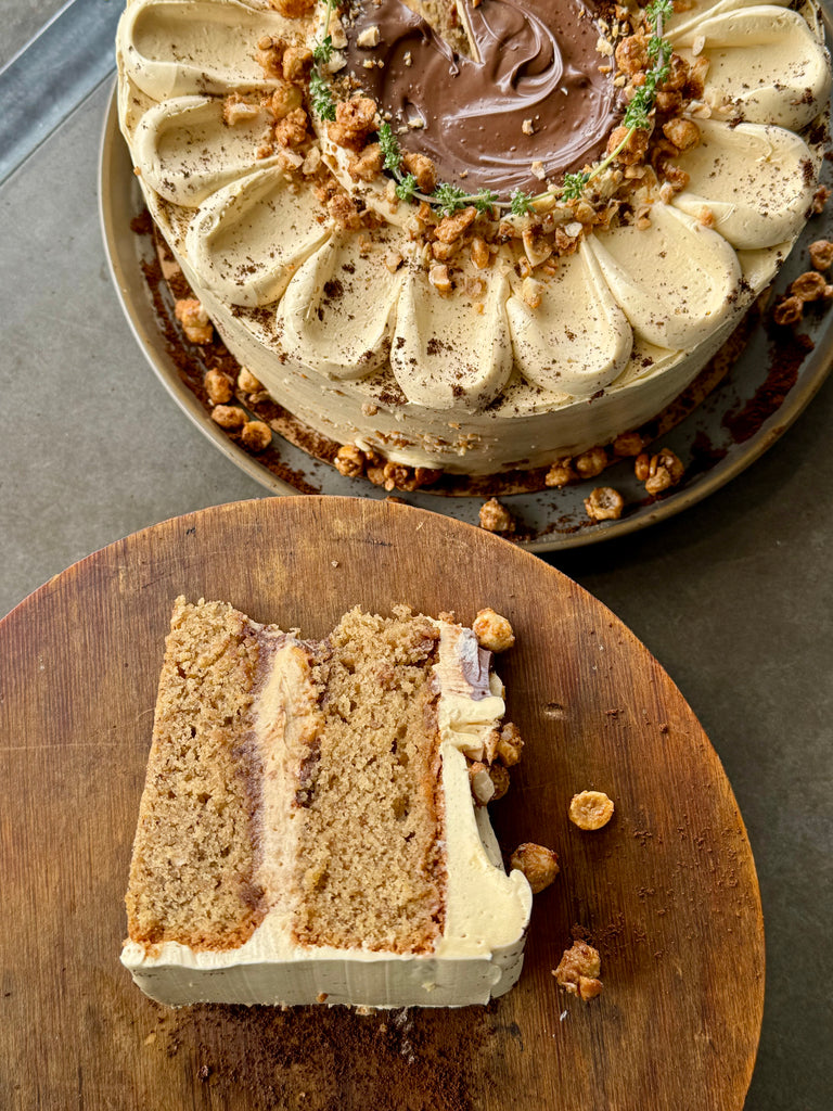 Hazelnut Espresso Cake