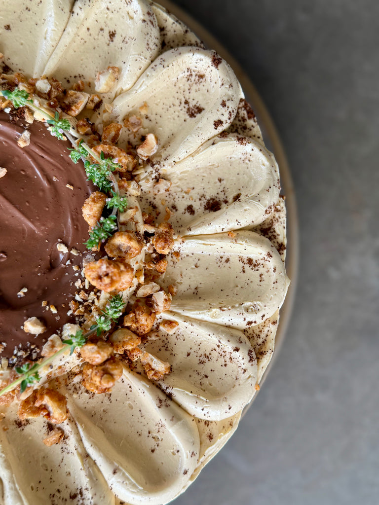 Hazelnut Espresso Cake