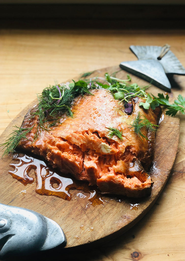 Kitset Salmon Blini Box
