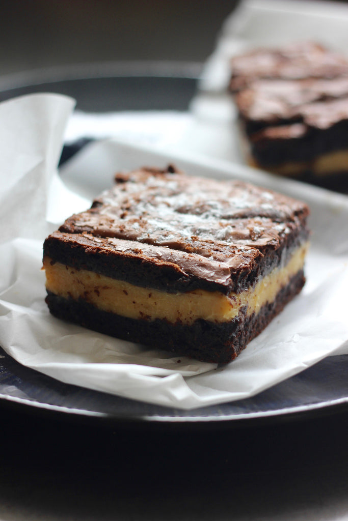 Salted Caramel Chocolate Brownie tester - ripe delicatessen