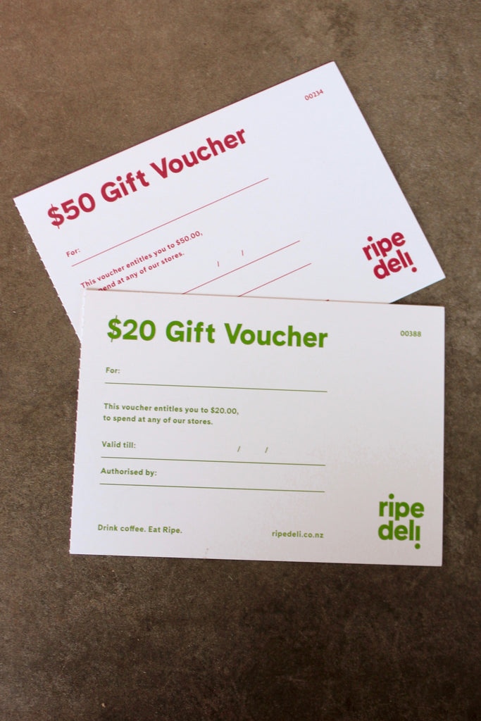 Gift Voucher - For Instore Use Only