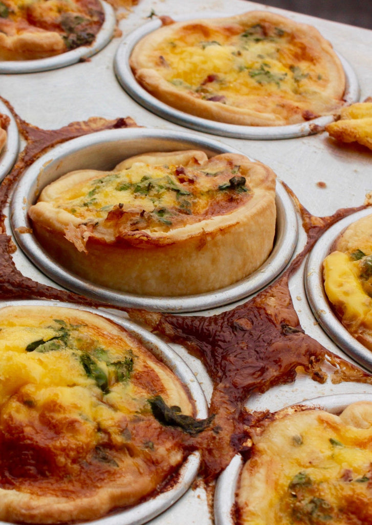 5 x Mini Bacon & Egg Quiche - ripe delicatessen