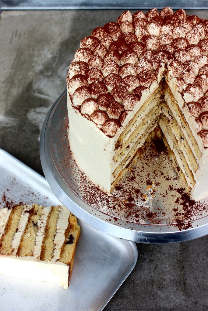 Tiramisu Coffee Layer Cake