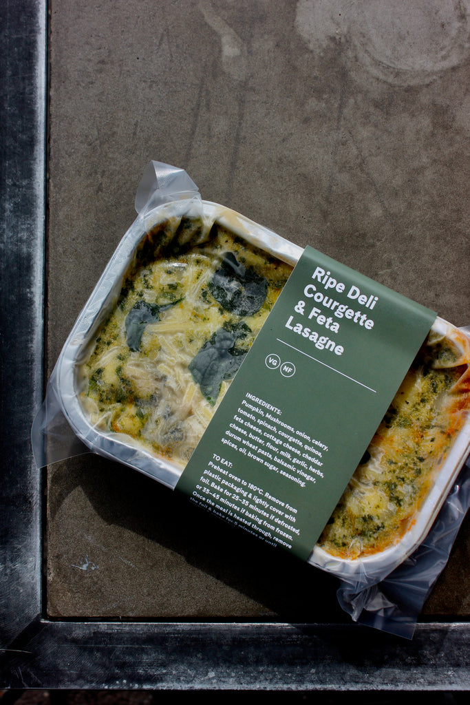 Courgette Spinach & Feta Lasagna