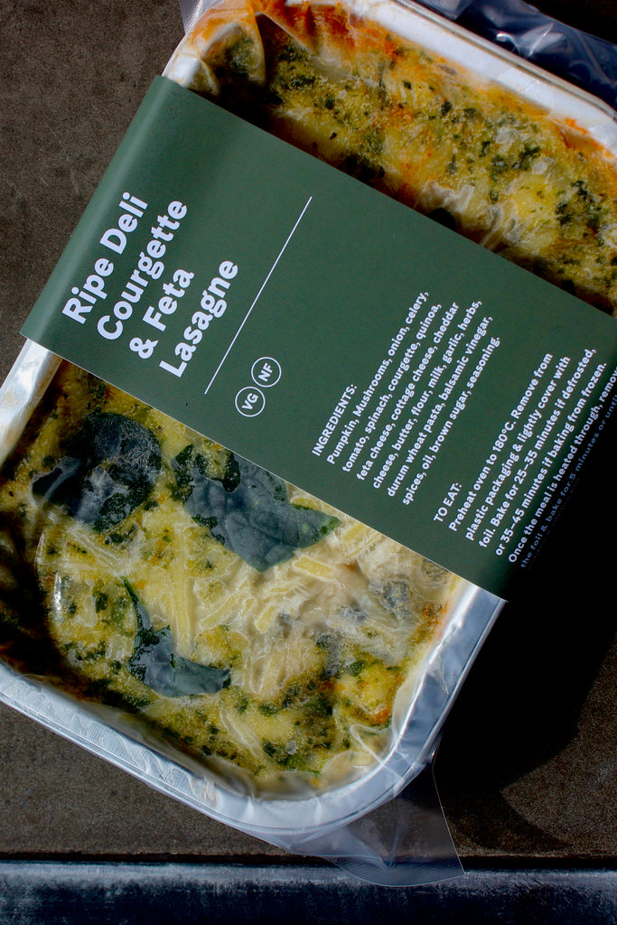 Courgette Spinach & Feta Lasagna