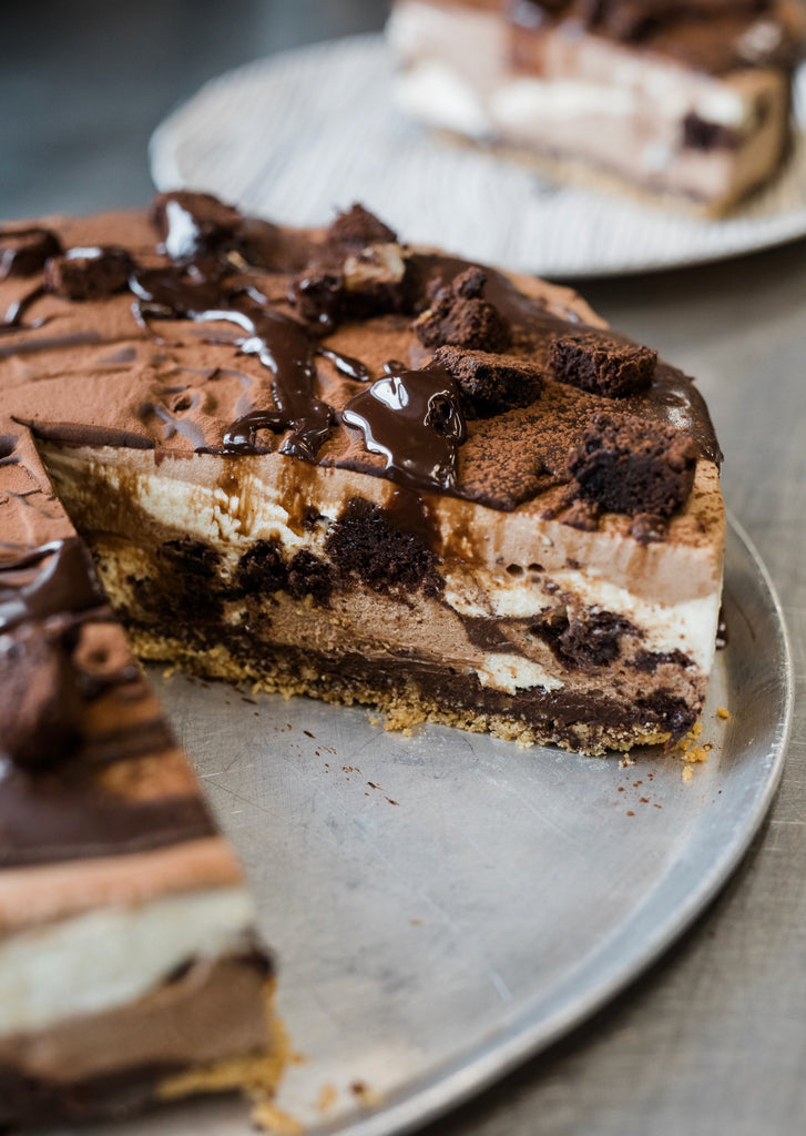 Chocolate Brownie Cheesecake